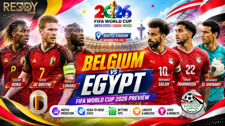 Belgium vs Egypt Match Prediction
