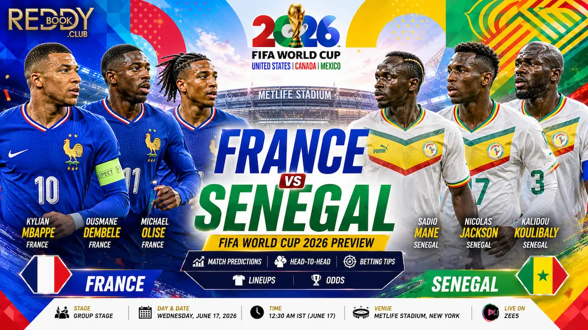 France vs Senegal Predictions