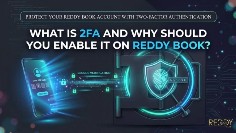 Enable 2FA on Reddy Book