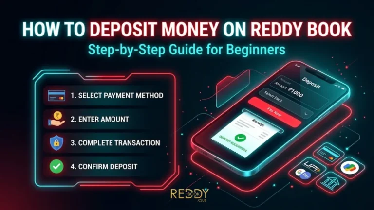 How to Deposit Money on Reddy Book