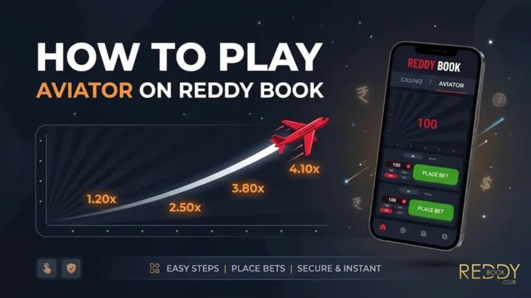 How to Play Aviator on Reddy Book