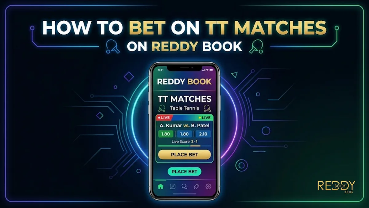 Reddy Book Table Tennis Betting Markets