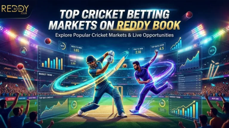 Best Cricket Betting Markets on Reddy Book