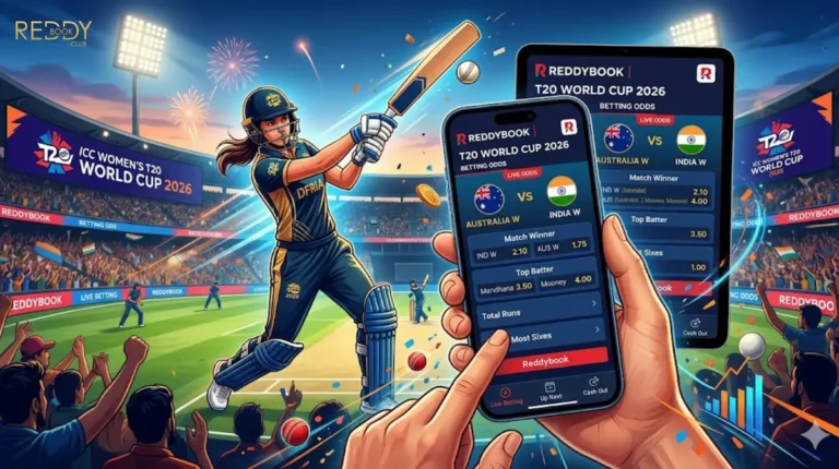 Women's T20 World Cup Betting on Reddy Book