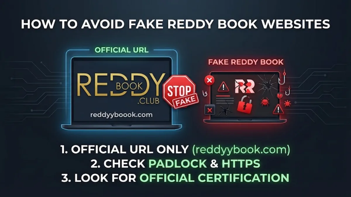 Avoid Fake Reddy Book Websites
