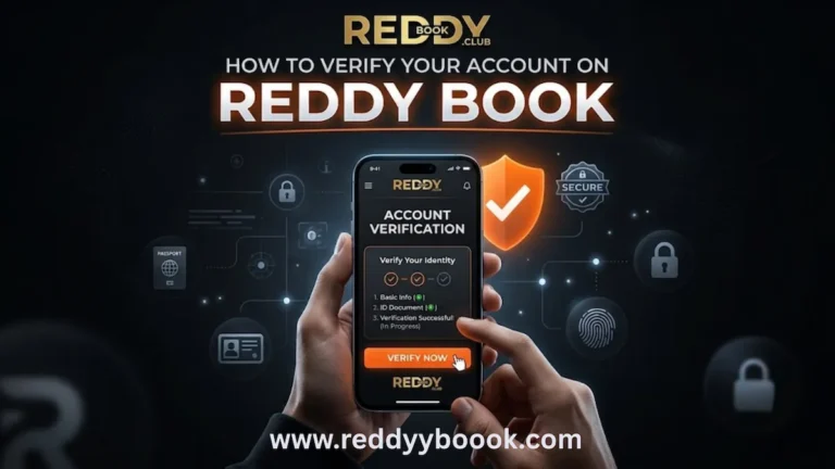 How to verify Reddy Book account