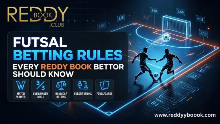 Reddy Book Futsal Betting Rules