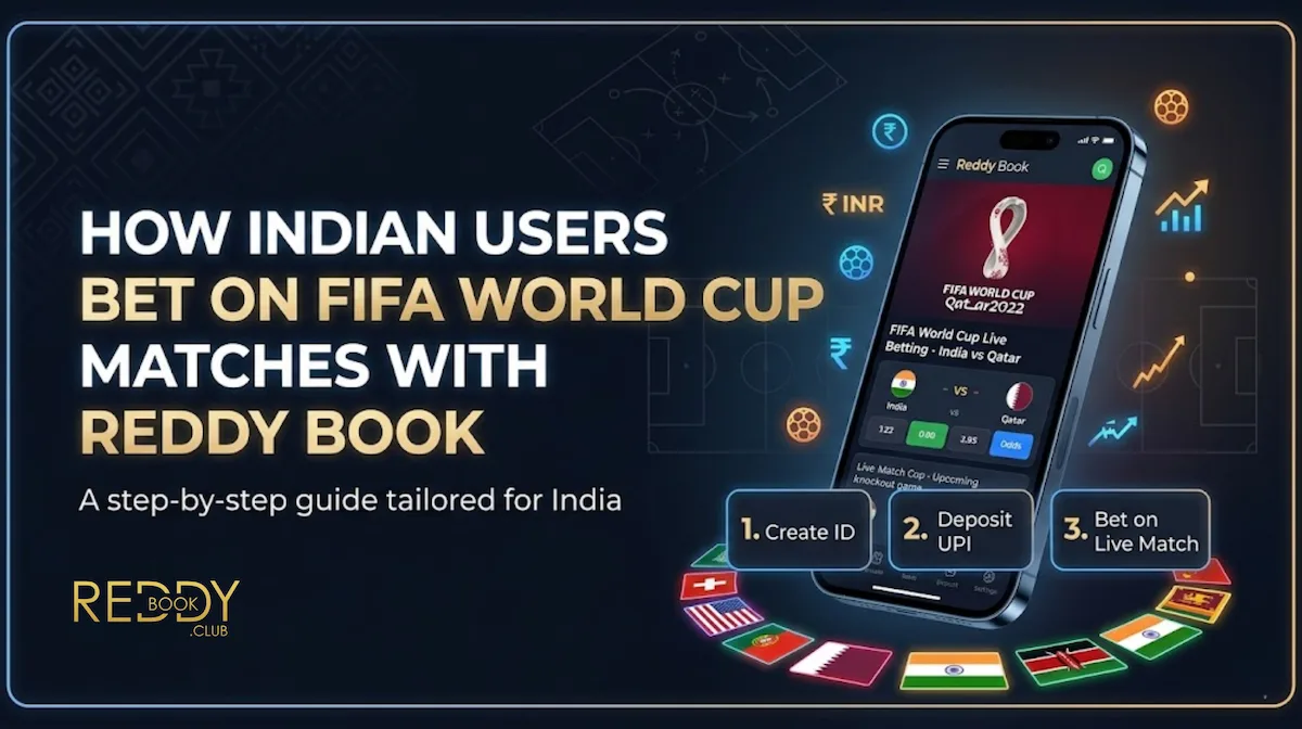 Bet on Fifa World Cup with Reddy Book