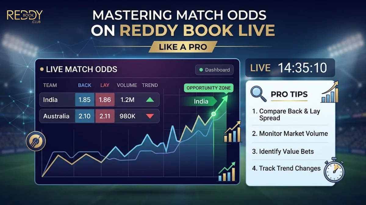 Reddy Book Match odds