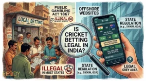 Is cricket betting legal in India